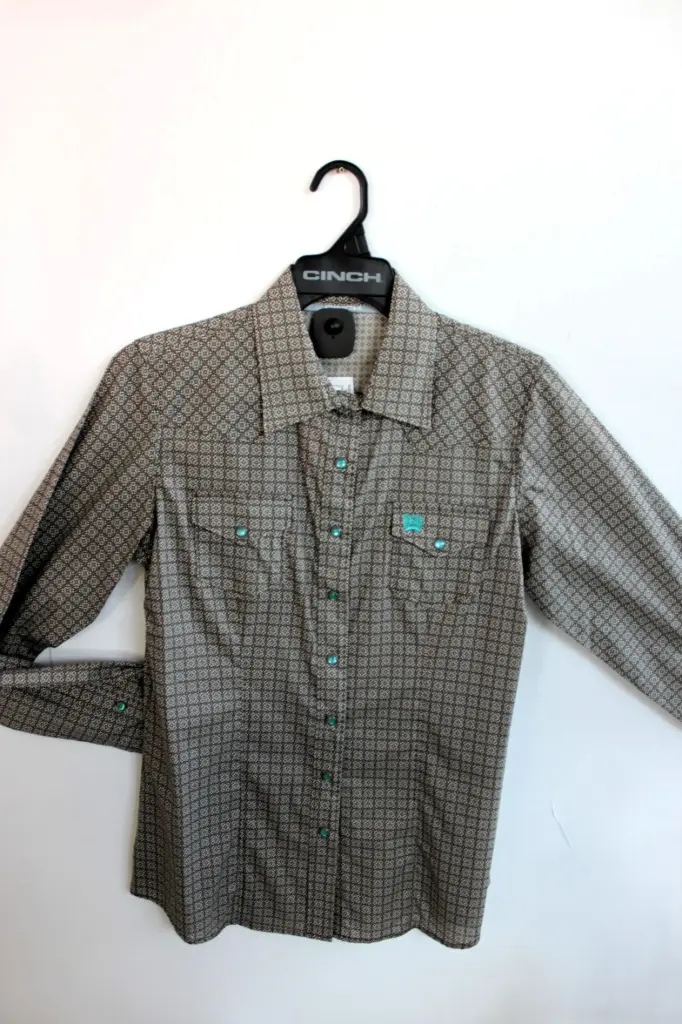 Women's Cinch Brown & Turquoise 