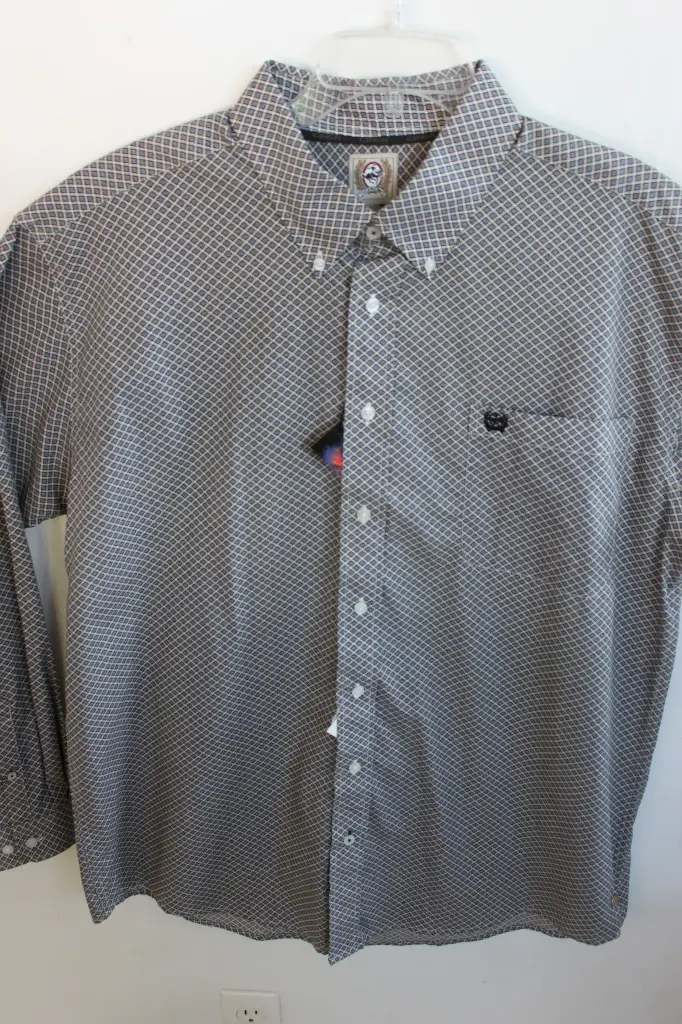 Men's Cinch Navy & Tan 