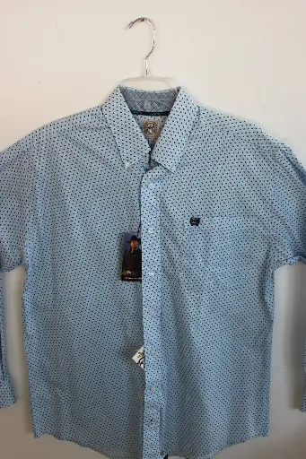 [7059] Men's Cinch Blue on Blue