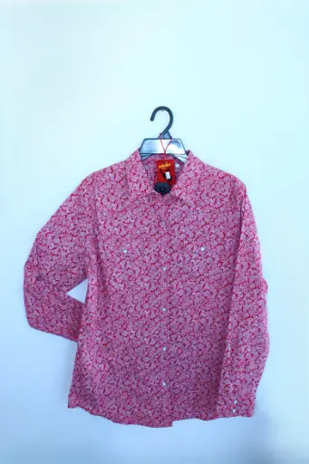 Women's Rodeo Cowgirl Co. Paisley Red 