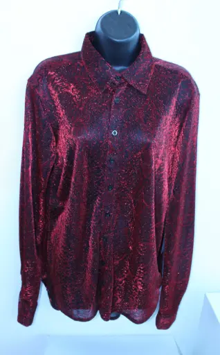 Women's Cowgirl Red Shimmer Jersey 