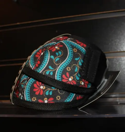 [16976] Blue Paisley Horse Boot 