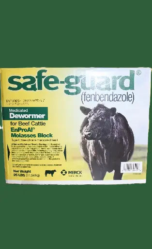 [3290] Safegaurd Dewormer Molasses Block 