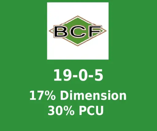[4321] 19-0-5 17% Dim 30% PCU Fertilizer 
